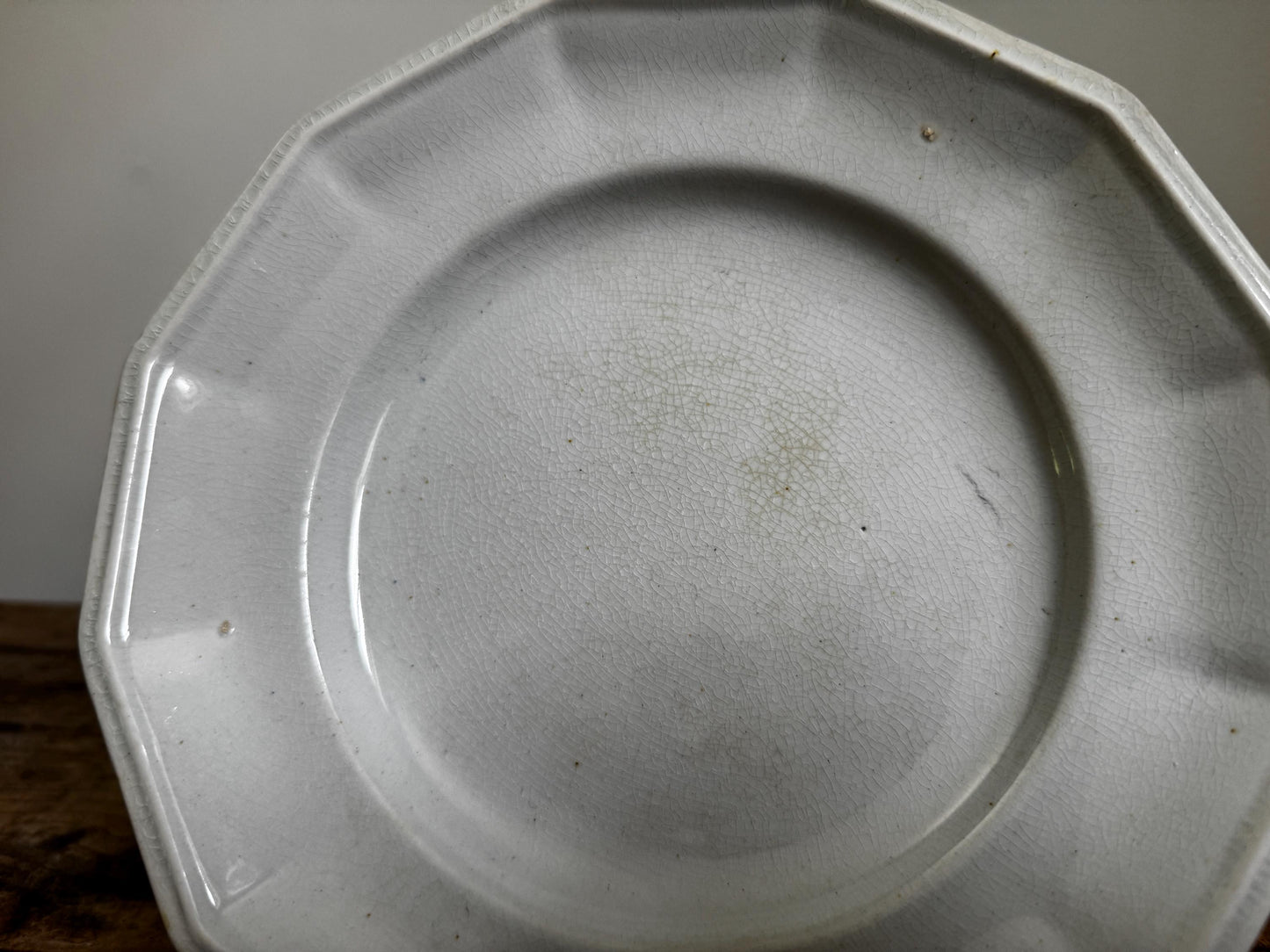 Antique John I Holland Ironstone 8.5" Plate England 1854 Dining Dinner Plate