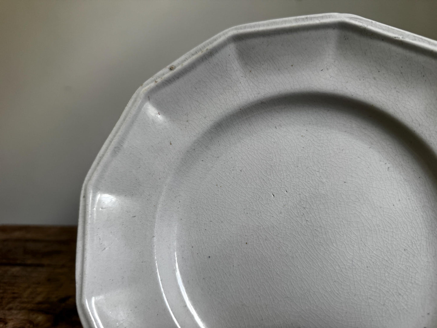 Antique John I Holland Ironstone 8.5" Plate England 1854 Dining Dinner Plate