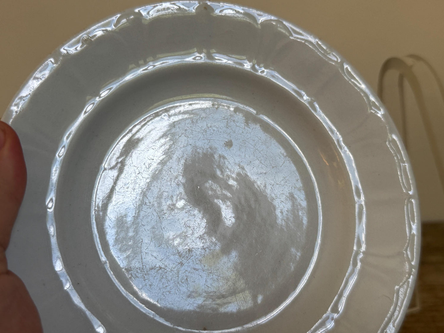 Antique T&R Boote Sydenham Ironstone Bread Plate England 6.5