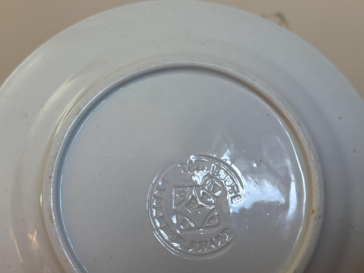 Antique T&R Boote Sydenham Ironstone Bread Plate England 6.5