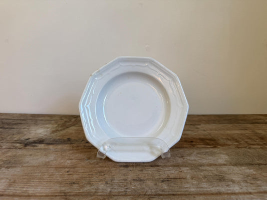 Antique T&R Boote Ironstone 7" Bread Plate Burslem England c.1851 Registration Diamond Dessert