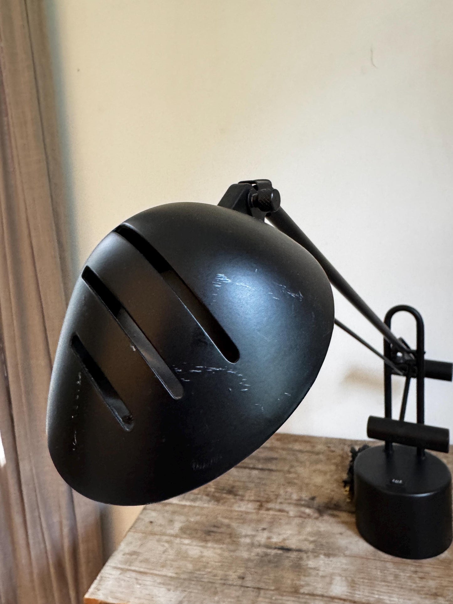 Vintage Black Counterbalance Desk Lamp Mid Century Style G440