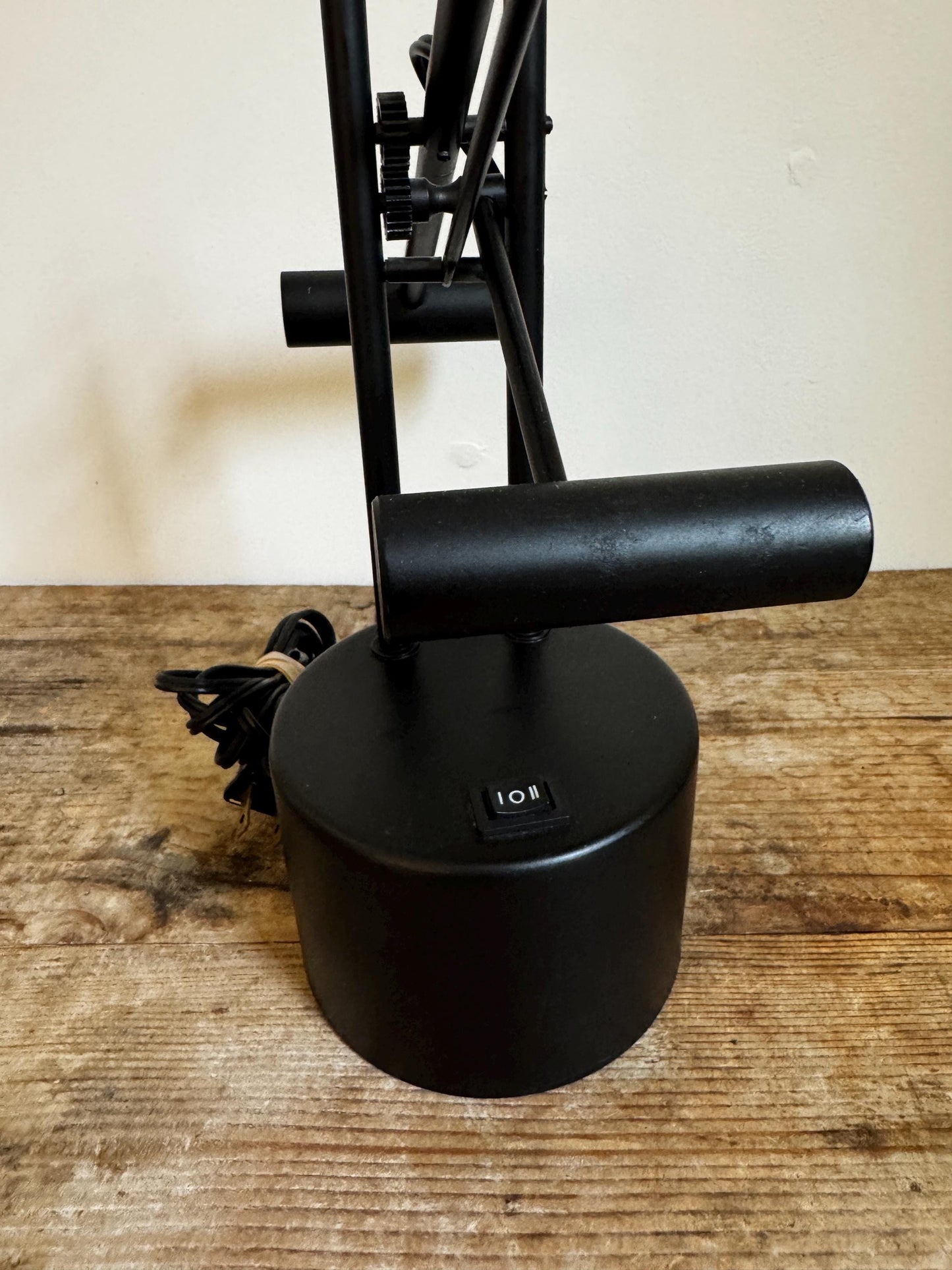 Vintage Black Counterbalance Desk Lamp Mid Century Style G440