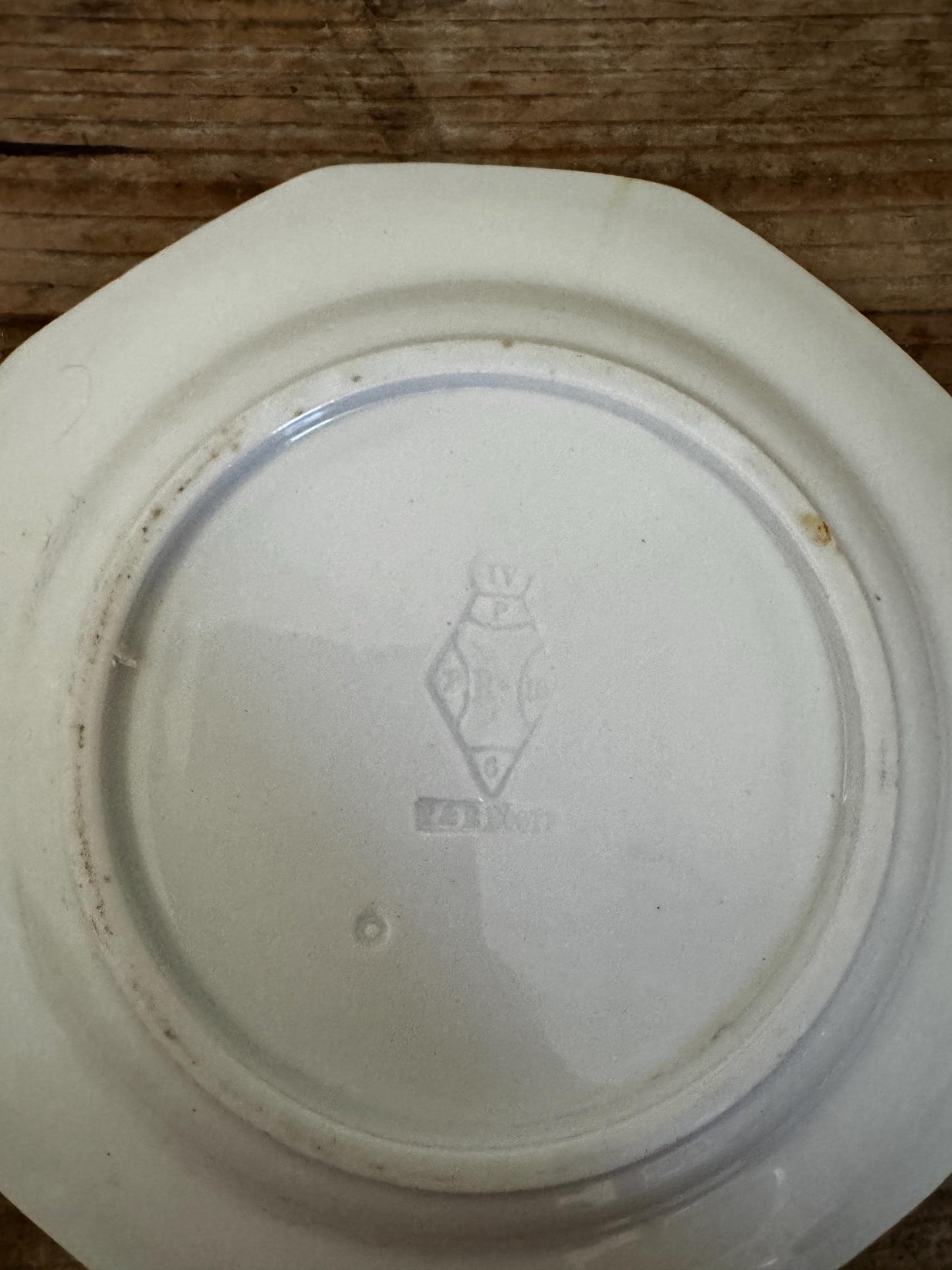 Antique T&R Boote Ironstone Bread Plates (Set of 2), Burslem England Dessert Dishes