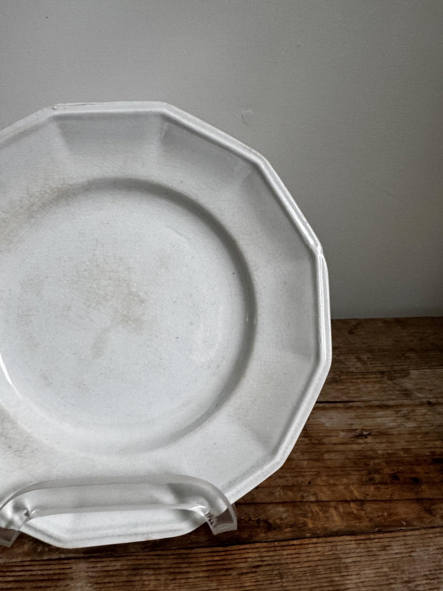 Antique John I Holland Ironstone Plate England 1854 Dining Dinner Plate