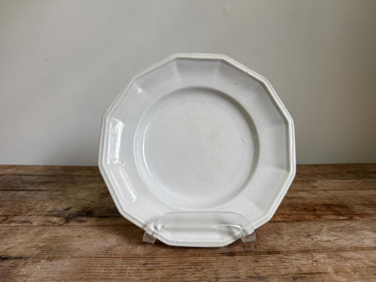 Antique John I Holland Ironstone 8.5" Plate England 1854 Dining Dinner Plate