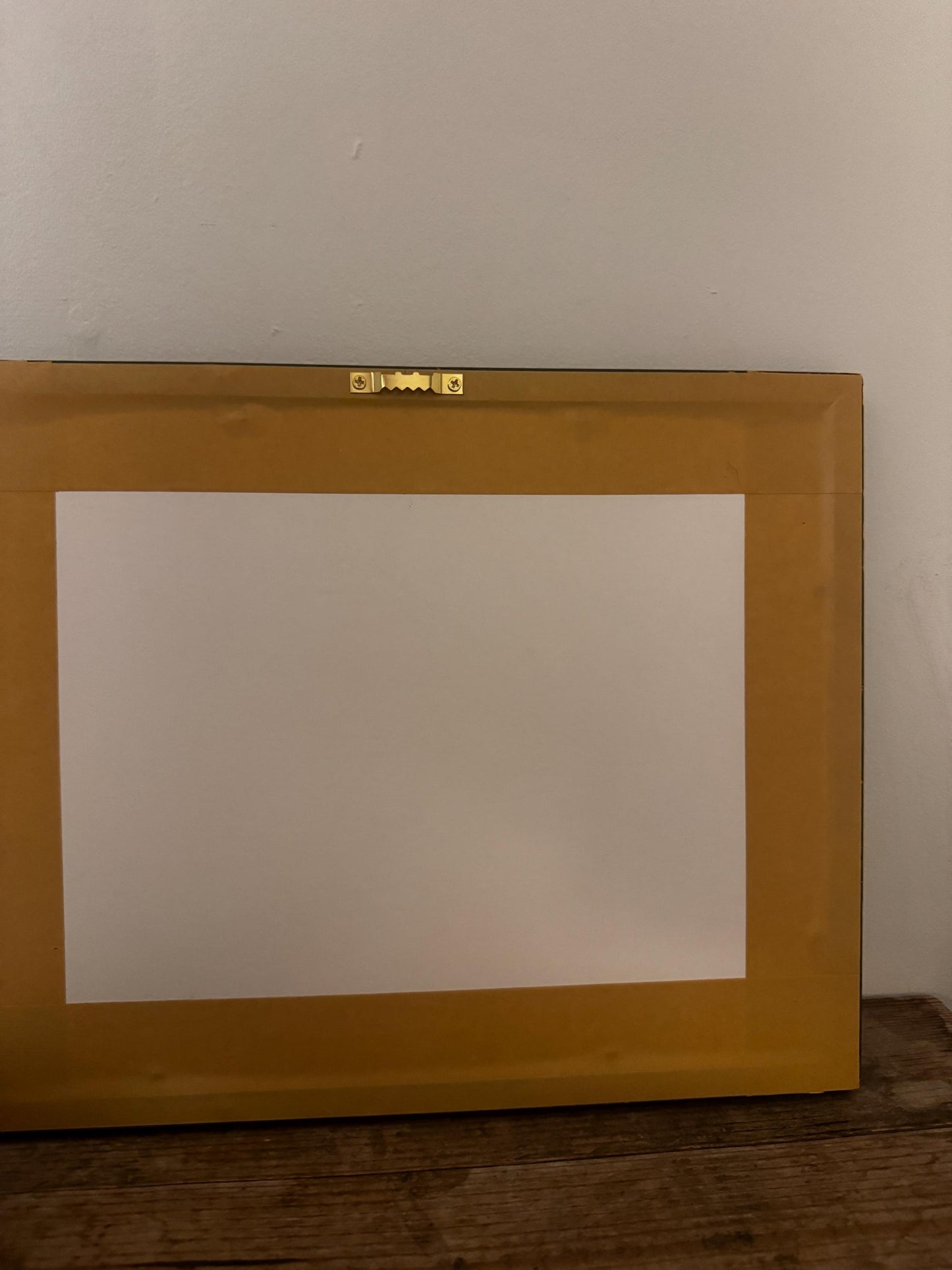 Framed Vintage Champagne Gold Frame Mat Horse Equestian Giclee Print Wall Art 12x15