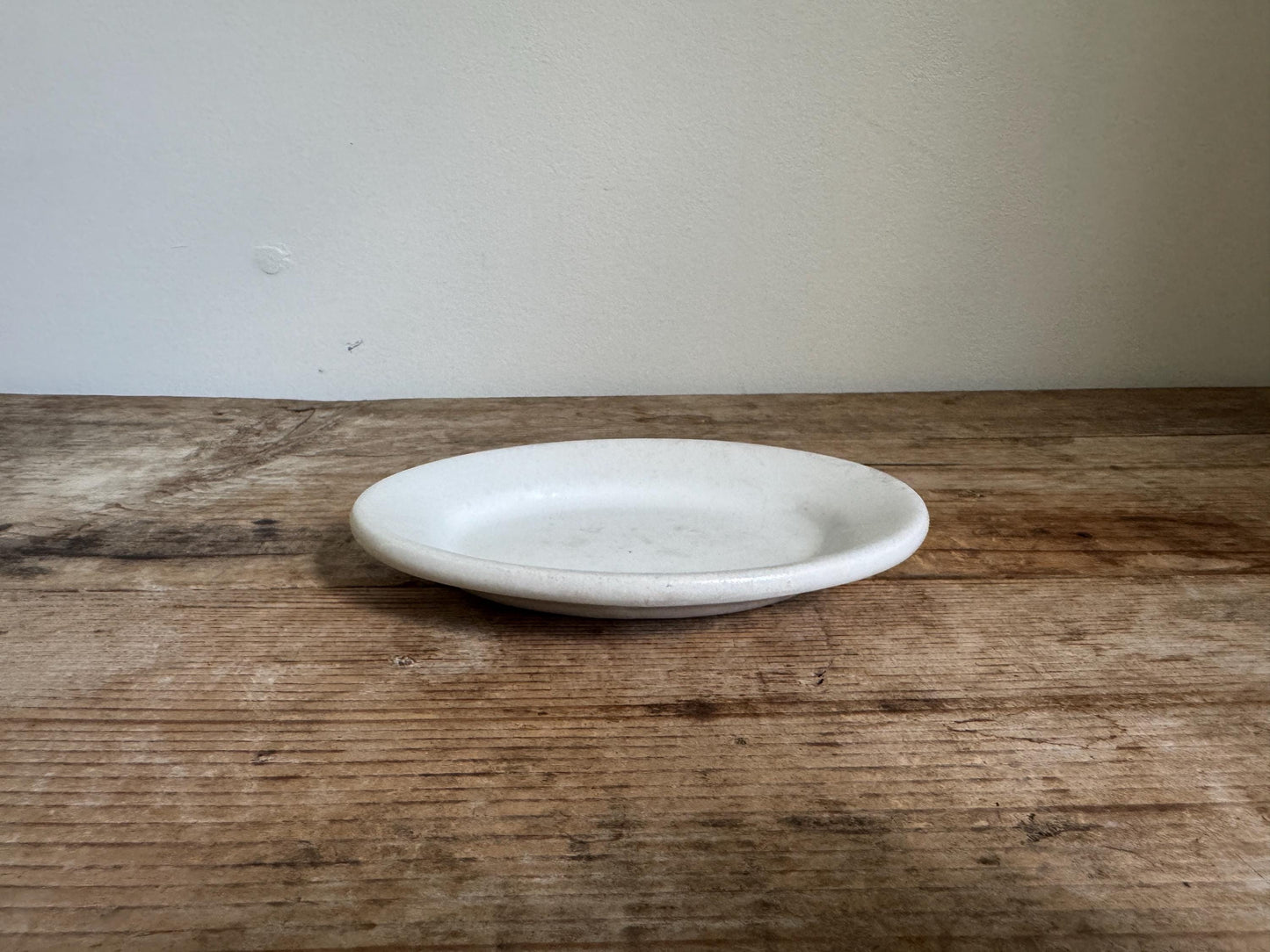 Antique Anthony Shaw Burslem Ironstone Sauce Boat Stand Relish Dish Chunky 1857–1882
