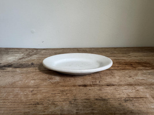 Antique Anthony Shaw Burslem Ironstone Sauce Boat Stand Relish Dish Chunky 1857–1882